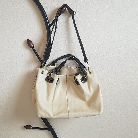 Handbags - Beige Shoulder Satchel Bag